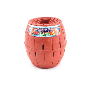 Juego <span class=keywords><strong>de</strong></span> <span class=keywords><strong>la</strong></span> <span class=keywords><strong>Suerte</strong></span> para Niños, Juego <span class=keywords><strong>de</strong></span> 16 Espadas, <span class=keywords><strong>Ruleta</strong></span> con Cabeza Emergente, Juguetes <span class=keywords><strong>de</strong></span> Barril Pirata - Product Image 5