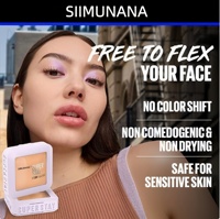 Fond de teint en poudre Super Stay Flex de SIIMUNANA, maquillage mat longue tenue