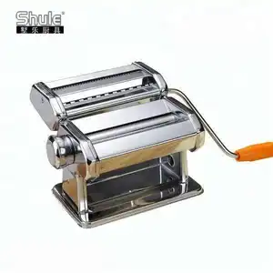 Shule Hot Sale Multi-Funcional Manual Pasta Maker Mão De Aço Inoxidável Pasta Making Machine