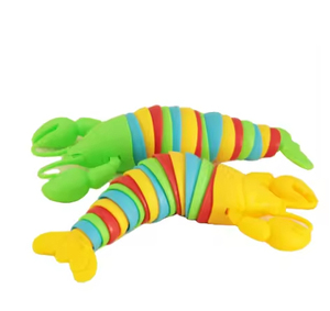 ของเล่นหนอนเรืองแสงสีสันสดใสสุดฮิตปี 2026 ของเล่นบีบคลายเครียดรูปกุ้งน่ารัก ของเล่นเสริมพัฒนาการ ของเล่นฟิดเจ็ต ขายส่ง - Product Image 6