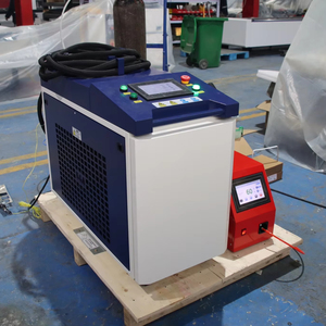 เครื่องเชื่อมเลเซอร์แบบมือถือใช้งานง่ายรุ่นใหม่ 3000W ไฟเบอร์ รับประกัน 2 ปี สำหรับงาน DIY ในโรงงานอเนกประสงค์ - Product Image 1