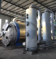 Usine de pyrolyse semi-continue pour l'extraction d'huile de pneus usagés, capacité personnalisable