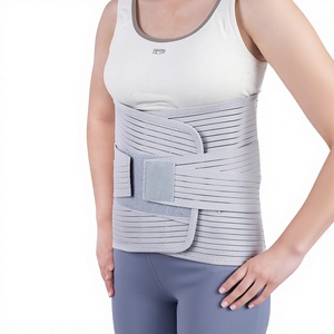 Widened Waist Support Belt With Steel Plate Lumbar Support For Office Use And <b>Back</b> Pain Relief - Product Image 1