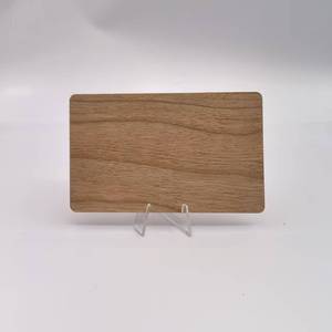 Carte intelligente en bois Chenka, en noyer noir, carte NFC, carte de visite, carte de contrôle d'accès, carte de membre - Product Image 2