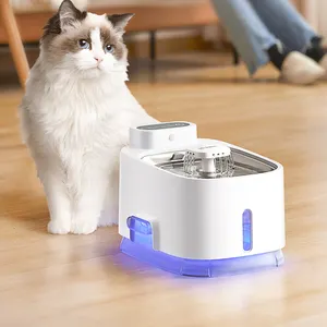 Distributore di fontana di riscaldamento diretto in fabbrica cane Slow bowl Waterer automatico per animali domestici per cani e gatti per alimentare l'acqua