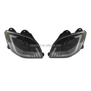 Coppia di Fari a LED (Sinistro e Destro) per <span class=keywords><strong>Ricambi</strong></span> <span class=keywords><strong>Camion</strong></span> Europei <span class=keywords><strong>DAF</strong></span> XF 106 116 CF Fanale Anteriore 1835874 1835875 1835878 1835879 - Product Image 1