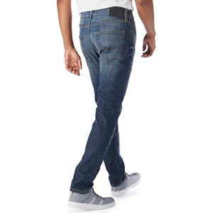 Jeans de Mezclilla Lavados para Hombre, de Primera Calidad, Corte Regular, Ligeros, Transpirables, Diseño Personalizado, Tallas Grandes, Orientados a la Exportación - Product Image 2
