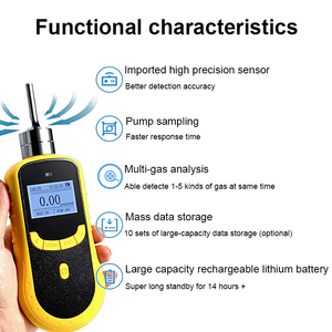 Analizador de Gases Portátil SKZ1050, Detector de Helio (He) con 10 Niveles de Succión Ajustables, Personalizable OEM - Product Image 2