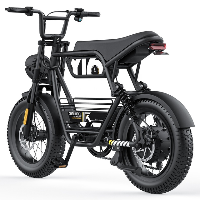 COSWHEEL Y16 Snow Fat Tire Bicycle Usa Ebike Fatbike Eu Tyre E-bike Cruiser 16x4 Electric Fat Bike