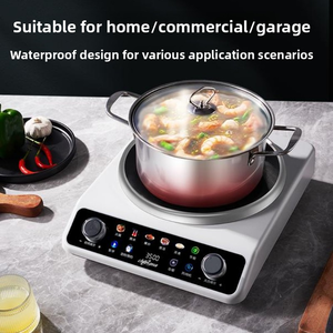 <span class=keywords><strong>Plaque</strong></span> de cuisson et brûleur professionnels pour cuisinière à induction commerciale 3500W pour restaurants hôtels avec ensemble de casseroles en option certifié NSF - Product Image 5