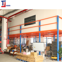 Système de rayonnage industriel en acier directement de l'usine |   Capacité de 300 kg/m² |   Solution personnalisée de plancher de mezzanine pour entrepôt