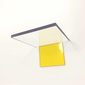 Thăng hoa khoảng trống đúc rõ ràng 1220*2440 vàng trắng acrylic nhựa Laminate Sheets 2 mét giá cho nhà bếp - Product Image 4