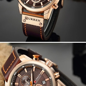 CURREN 8291 Montre de sport de luxe pour homme, marque haut de gamme, montre à quartz décontractée et tendance, montre-bracelet pour homme, Relogio Clock - Product Image 5