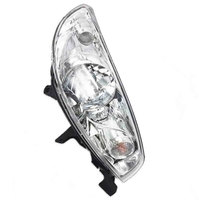 Phares avant halogènes avec lentille de projection transparente pour une meilleure éclairage pour J3