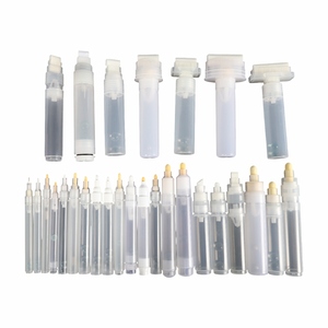 Spidol Kosong dengan Batang Transparan Ukuran Ujung 3mm/5mm/6.5mm/8mm/10mm/15mm/30mm Spidol Kosong Isi Ulang - Product Image 3