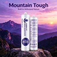 Scellant silicone pour toiture SANVO, durcissement neutre, 300 ml, résistant aux intempéries, résistant au vieillissement, résistant aux fissures, emballage pour la construction, haute adhérence