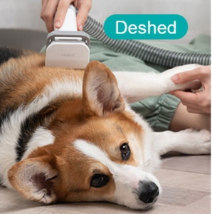 Kit de toilettage pour animaux 5 en 1 à faible bruit, peignes en silicone pour l'élimination des poils et le nettoyage, pour chats et chiens, alimentation par charge, écologique - Product Image 5