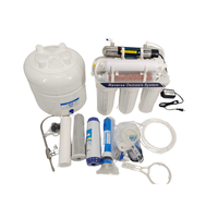 Filtre à eau domestique sous évier 50GPD 75GPD PH alcalin minéral UV RO machine