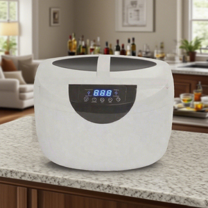 35 watts 0.55 <span class=keywords><strong>litres</strong></span> <span class=keywords><strong>nettoyeur</strong></span> à ultrasons domestique électrique avec fonction de dégazage - Product Image 1