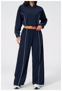 Conjunto Deportivo de Tres Piezas para Mujer, Resistente a los Rayos UV, de Secado Rápido y Transpirable, para Correr, Hacer Ejercicio <span class=keywords><strong>en</strong></span> <span class=keywords><strong>el</strong></span> Gimnasio, <span class=keywords><strong>Yoga</strong></span> y Actividades al Aire Libre - Product Image 4