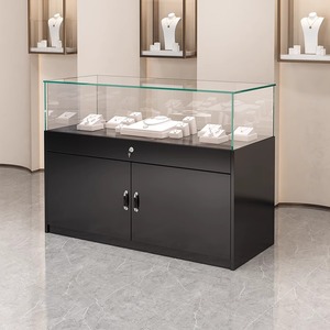 Vitrine de bijoux en <span class=keywords><strong>verre</strong></span> de qualité supérieure Modèle <span class=keywords><strong>d</strong></span>'échantillon de compteur accrocheur pour les expositions de musées et les <span class=keywords><strong>vitrines</strong></span> de magasins de <span class=keywords><strong>d</strong></span>étail - Product Image 3
