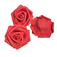 Têtes de fleurs artificielles en mousse de rose, 7 cm, multiples, faites à la main, écologiques, modernes, pour la Saint-Valentin 2026, design floral de mariage