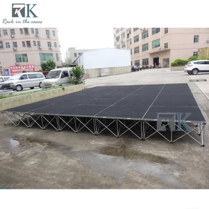 Mobile Stage Platform with Flight Cases Non-slip Platform Lightweight Stage - Product Image 4
