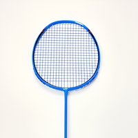 Raquette de badminton en carbone ultra-légère haute tension, conçue pour les entraînements professionnels, parfaite pour l'entraînement sportif et l'athlétisme.