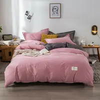 गर्म बिक्री उच्च गुणवत्ता 100% कपास bedset बिस्तर bedsheets duvet रजाई प्रीमियम बिस्तर सेट को शामिल किया गया