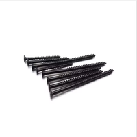 Clavos para paneles de yeso de buena calidad, tornillos de acero para montantes, embalaje a granel, vástago liso, punta de diamante afilada, recubrimiento amarillo