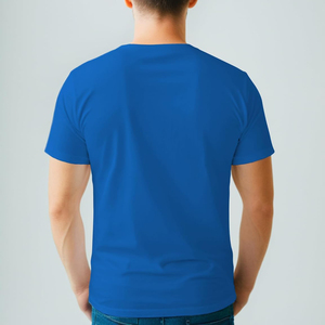 T-shirt homme été, style simple, manches courtes, uni, décontracté, 100% coton, pour fitness, course à pied, sport, gym. - Product Image 6