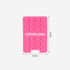 Silicone hút điện thoại Trường hợp với dính núi Hands miễn phí phụ kiện điện thoại di động chủ tương thích với tất cả các điện thoại di động biểu tượng tùy chỉnh - Product Image 6