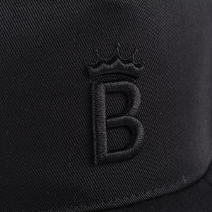 Gorra de béisbol de algodón para hombre, de 5 paneles gorro de béisbol, de estilo atlético, elástico, liso, personalizado - Product Image 5