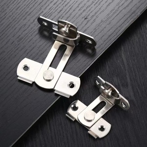 Stainless Steel Door Latch 201 Steel Brushed Finish Easy Installation Modern Minimalist Design For Home Sliding Door Bolt - Product Image 2
