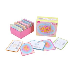 <span class=keywords><strong>Jeu</strong></span> <span class=keywords><strong>de</strong></span> cartes personnalisé en gros pour couples romantiques : Démarrez des conversations profondes pour les soirées en amoureux, anniversaires, relations et famille - Product Image 1