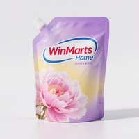 Sachets d'emballage à bec verseur de tailles personnalisées pour produits ménagers, scellables à chaud, autoportants, anti-odeur, pour lessive