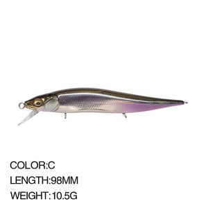 TGD Yüksek Kaliteli Yeni Sarkan Minnow 98mm/10.5g Minnow Yem Balık Yemi Sert Gövdeli Minnow Yemleri - Product Image 4
