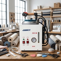 Fer à vapeur professionnel JUKKY JK-6 en promotion – Grande capacité d'eau 4L, moteur haute puissance, double tension, avec chaudière 1600W pour vêtements