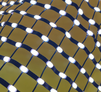 Écran textile numérique LED géant P15/P20/P25 pour affichage publicitaire extérieur + Drone IP65, affichage de drapeaux couleur pleine, OEM