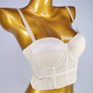 Offre Spéciale doux coton Lingerie femmes Push up ensemble soutien-gorge Sexy Push up Sport soutien-gorge haut court forme porter Corsets et Bustiers pour les femmes - Product Image 2