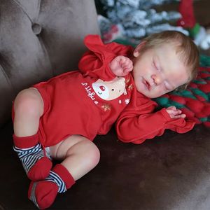18 Zoll <span class=keywords><strong>Sam</strong></span> Bebe Reborn Baby <span class=keywords><strong>puppe</strong></span> Spielzeug für Mädchen Realist kommen mit ähnlichen Kleidern Günstige Neugeborene Live Cute Dolls - Product Image 2