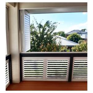 Panneaux en aluminium Prima, rampes de fenêtres, volets, <span class=keywords><strong>système</strong></span> de ventilation fixe ouvert, protection, <span class=keywords><strong>fenêtre</strong></span> à persiennes en alliage d'aluminium - Product Image 1