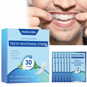 Bandes blanchissantes pour les <span class=keywords><strong>dents</strong></span> personnalisées, sans peroxyde, non toxiques, véganes, blanchiment des <span class=keywords><strong>dents</strong></span> naturel, saveur menthe, <span class=keywords><strong>dents</strong></span> blanches - Product Image 3