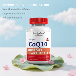 Coeur CoQ10 Capsules Supplément Santé Chine Vitamine Matière Première Coenzyme <span class=keywords><strong>Q10</strong></span> Capsules Support OEM - Product Image 4