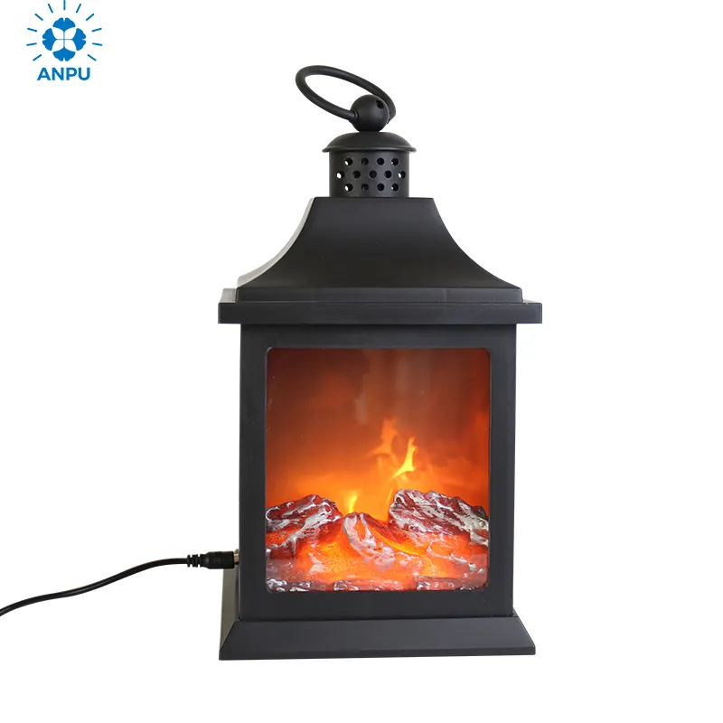 LED Flame Lamp Fireplace Lamp Handheld Light Lighting Equipment Suitable For Home And Outdoor Use