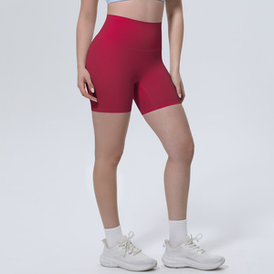 Pantalones Cortos Deportivos YIYI de Cintura Alta, Súper Elásticos y Suaves como la Mantequilla, para Mujer, Ideales para Gimnasio, Correr, Pilates, Yoga y Deportes - Product Image 5