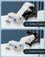 Imprimante d'étiquettes Y486AP 203dpi sans encre portable pour emballage, étiquettes de mode, autocollants de luxe, expédition