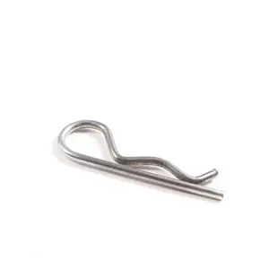 Hairpin Stainless Steel Zinc Double Loop R Clips Coiled Spring Hair Cotter Split Retaining PINS