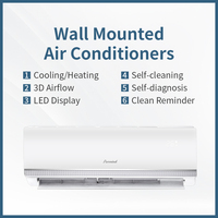Aire Acondicionado Split Inverter Puremind 9000 12000 18000 24000 BTU A++ R32 Gama Completa para Distribuidores Venta al por Mayor Suministro a Europa