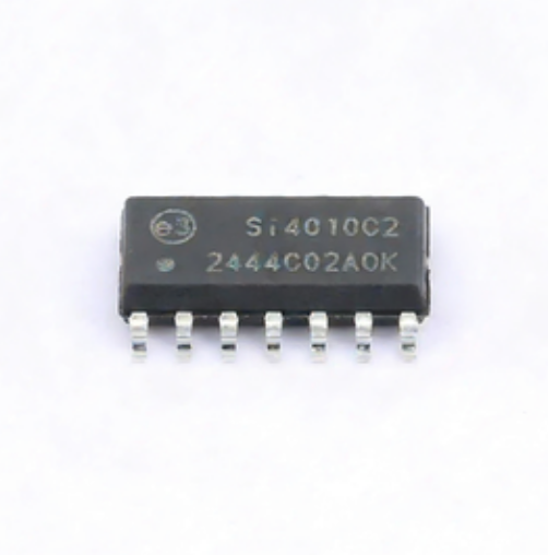 RF and Wireless RF Transmitters RF TX IC 27-960MHZ 14SOIC 27MHz ~ 960MHz 10dBm SI4010-C2-GSR